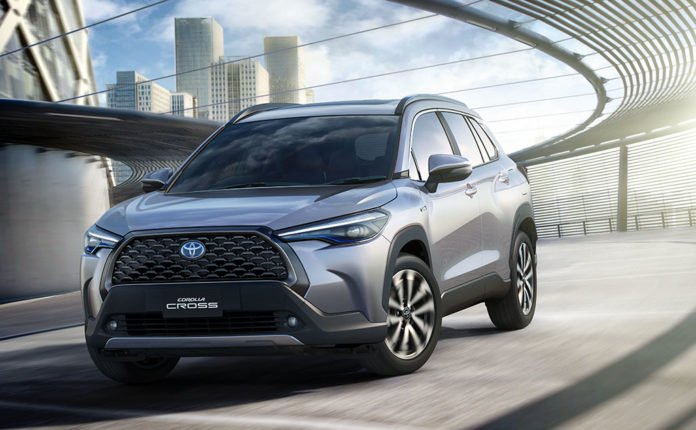 New 2021 Toyota Corolla Cross Compact SUV image gallery
