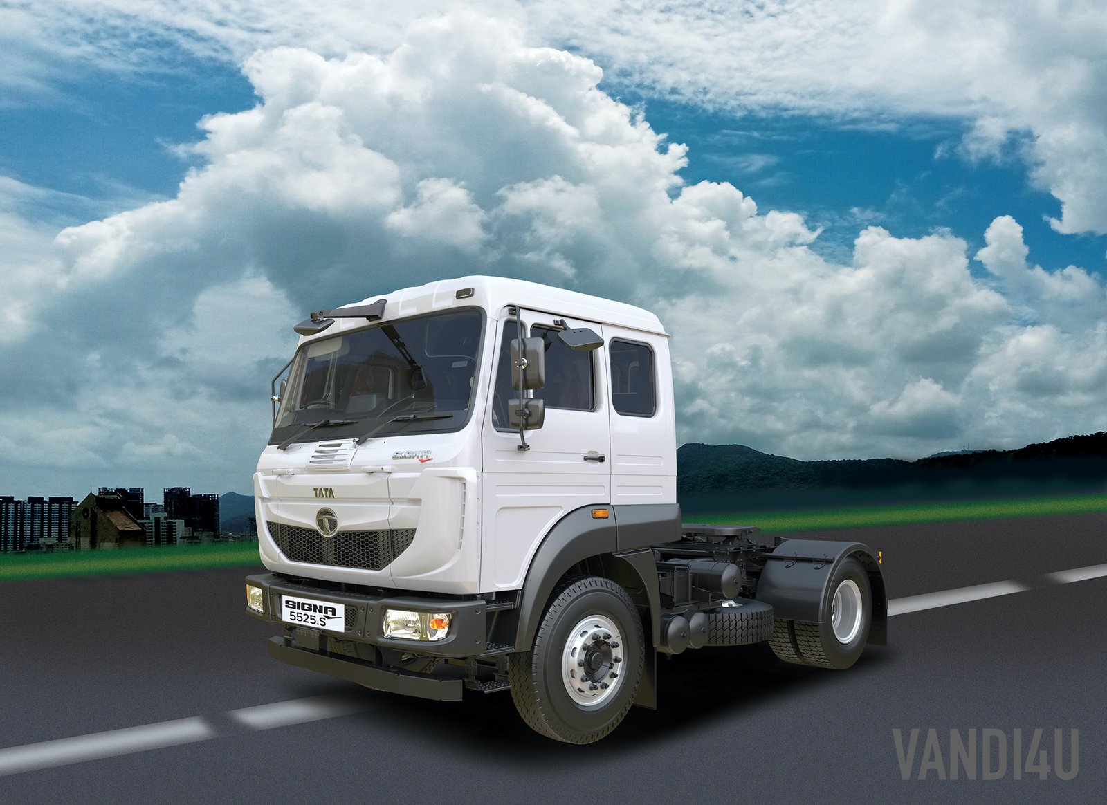 Tata Motors launches Signs 5525.S 4x2 Tractor with in India | Vandi4u