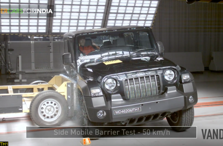 2020 Mahindra Thar Secures 4 Stars in Global NCAP Crash Test | Vandi4u