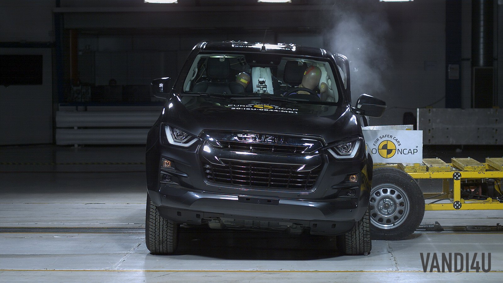 Isuzu D Max pick-up attains 5-stars in Euro NCAP crash test | Vandi4u