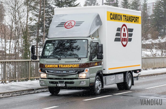 Switzerland gets its first FUSO eCanter truck | Vandi4u