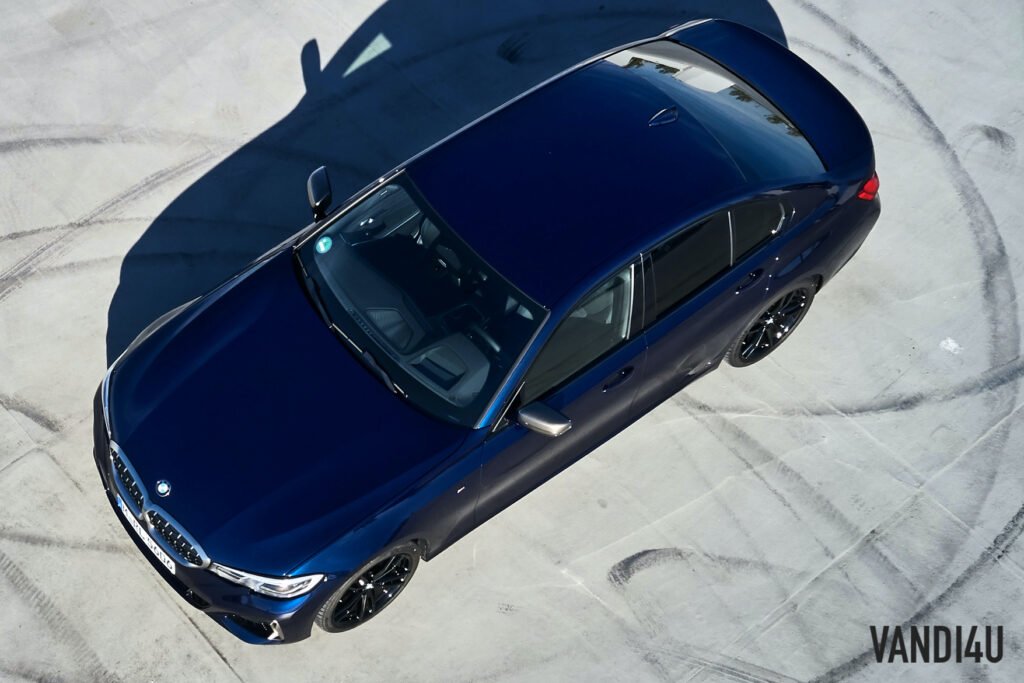 BMW M340i xDrive Launched: Top 10 things to know 17 BMW M340i xDrive top view