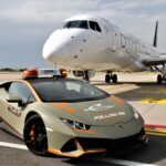 Lamborghini delivers a Huracan EVO follow-me car to Bologna Guglielmo Marconi Airport | Vandi4u