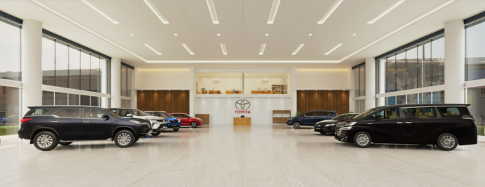 Toyota virtul showroom