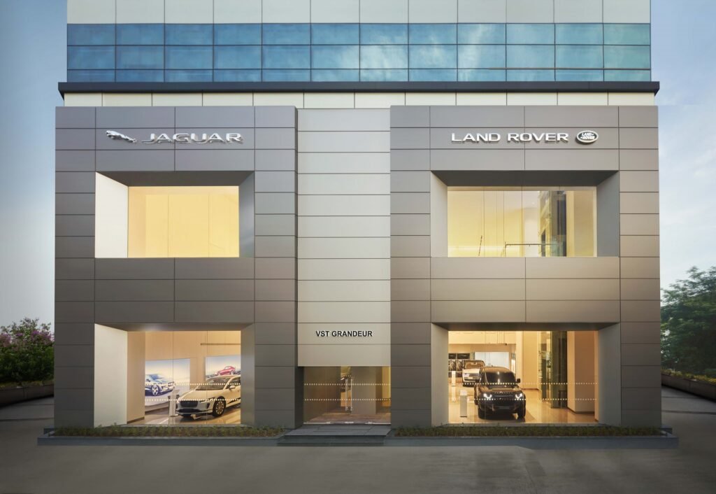 Jaguar Land Rover showroom in Chennai