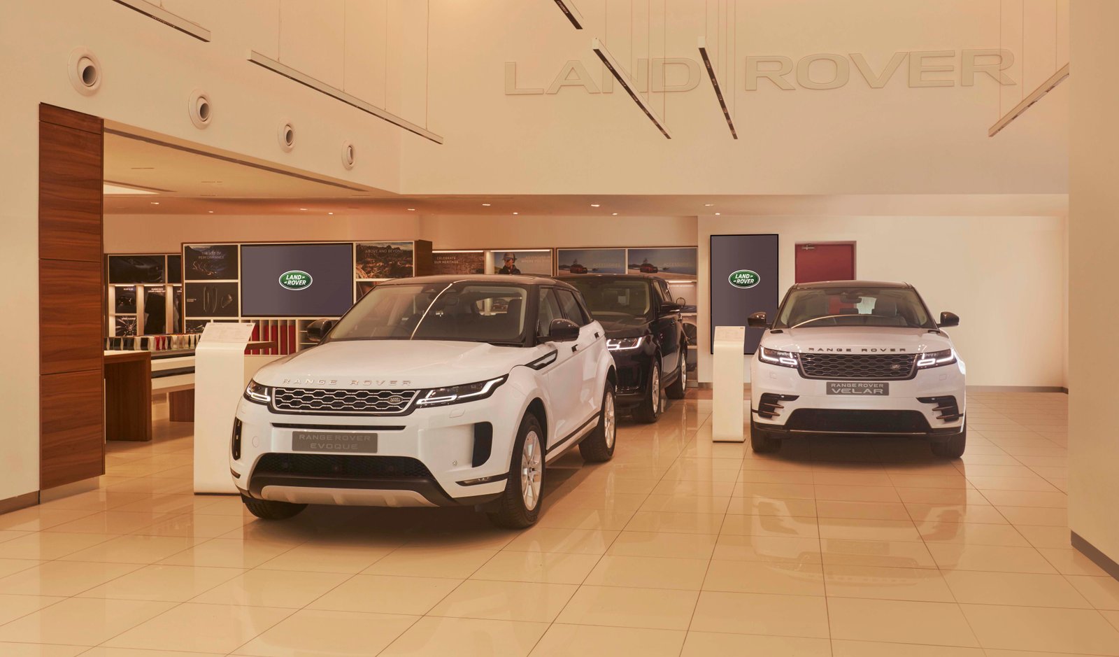 Jaguar Land Rover showroom in Chennai