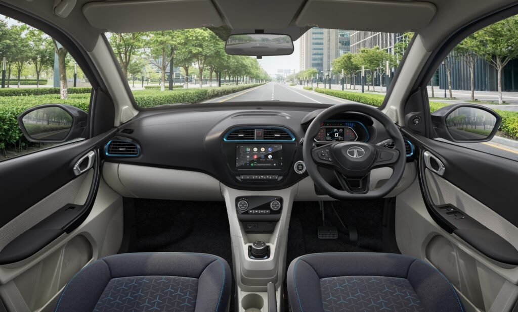 tata tigor ev interior