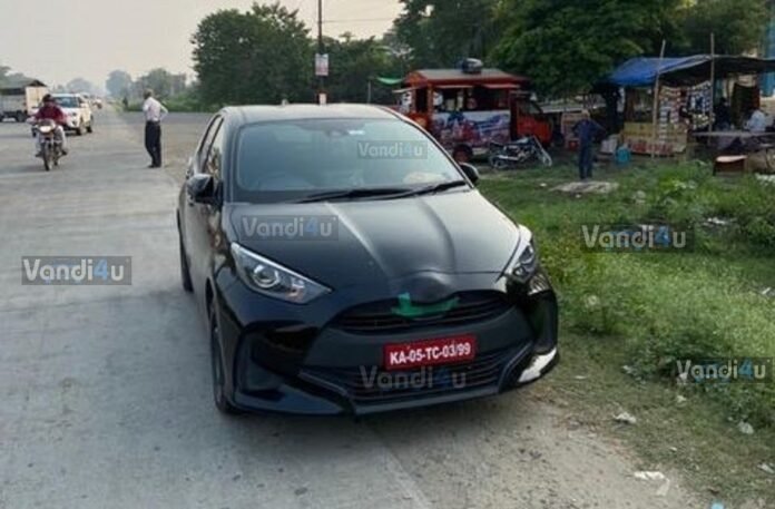 Tayota Yaris hatchback in India