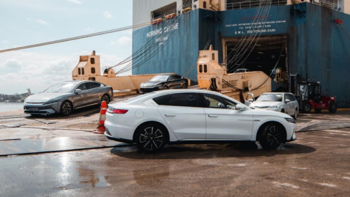 BYD HAN EV in Dominican Republic