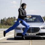 Autonomous emergency braking system in action