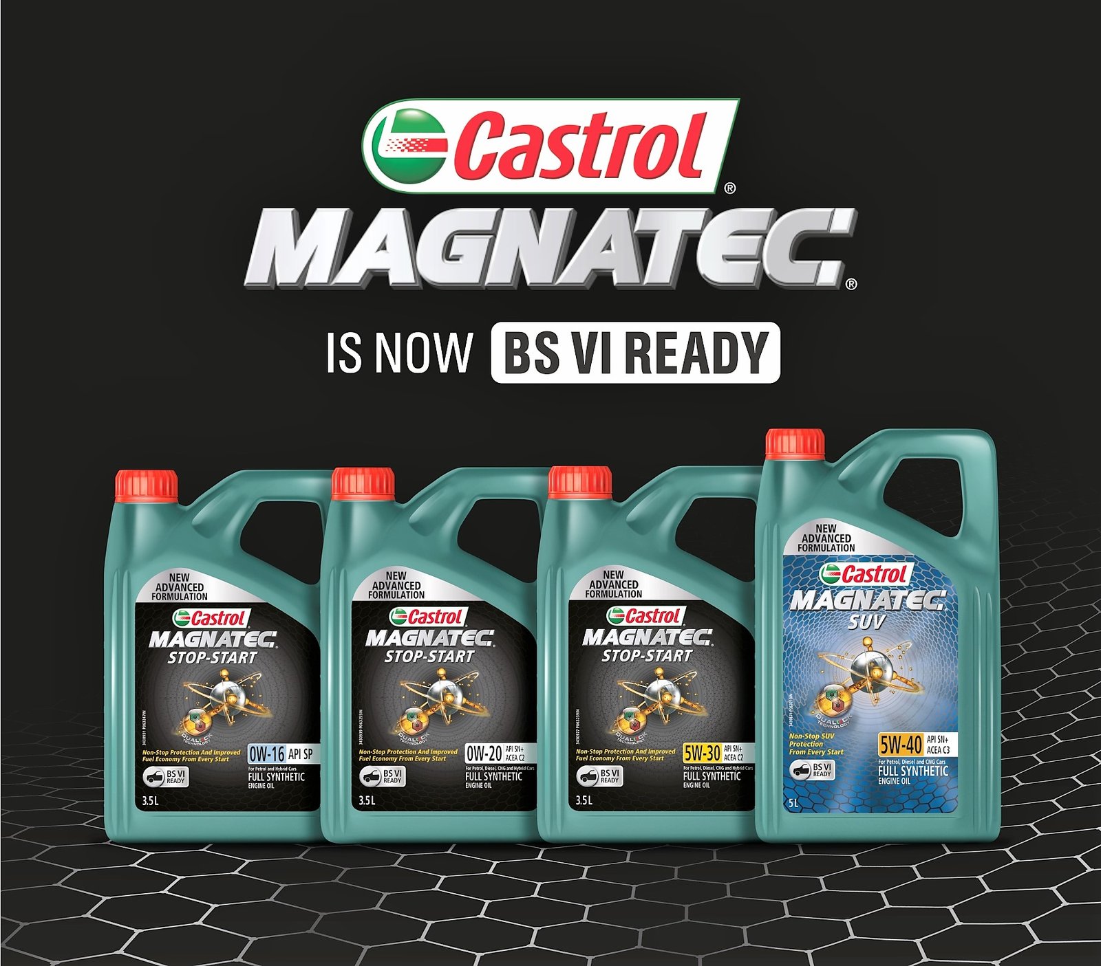 Castrol Magnatec engine oils
