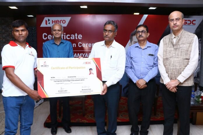 Hero MotoCorp and ASDC partnership