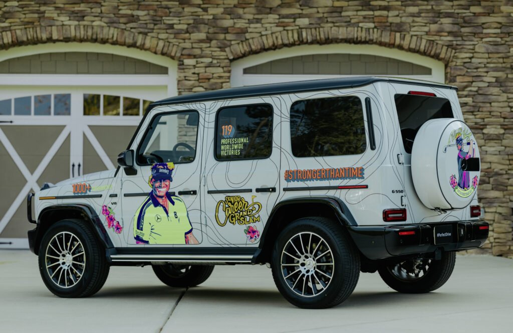 Mercedes Benz pays tribute to Bernhard Langer with a special G-Class 4 Bernhard Langer's Mercedes Benz G Class