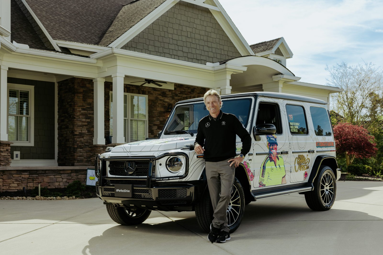 Bernhard Langer's Mercedes Benz G Class