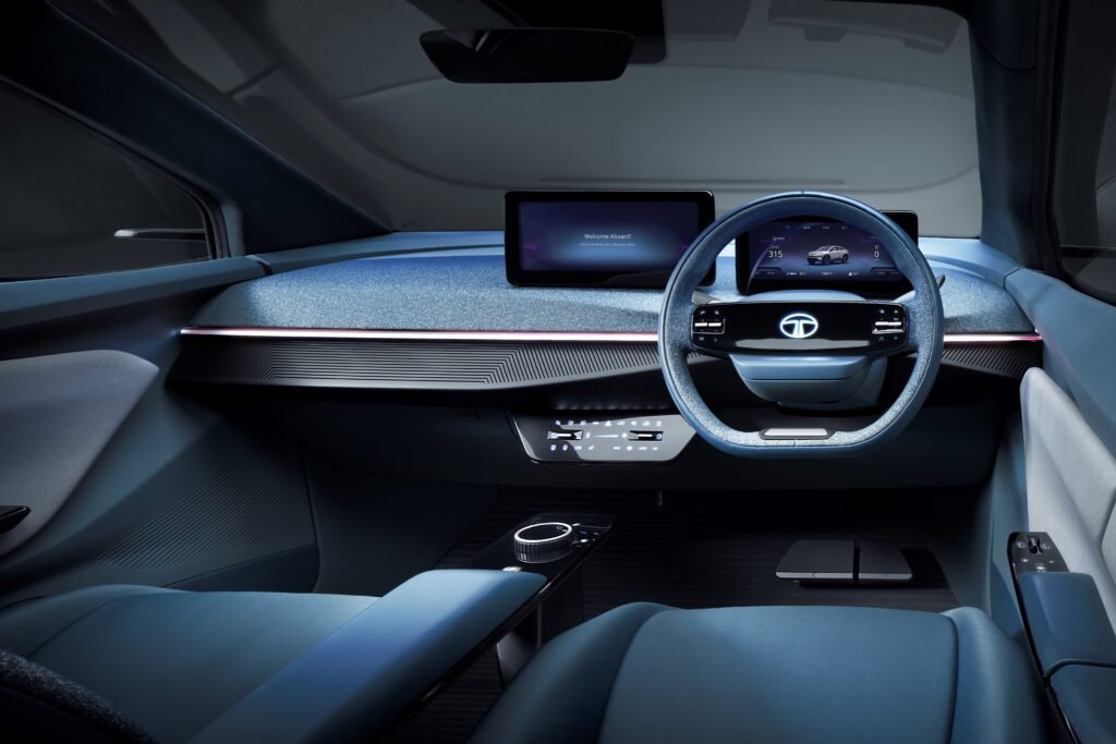 Tata Curvv concept interior