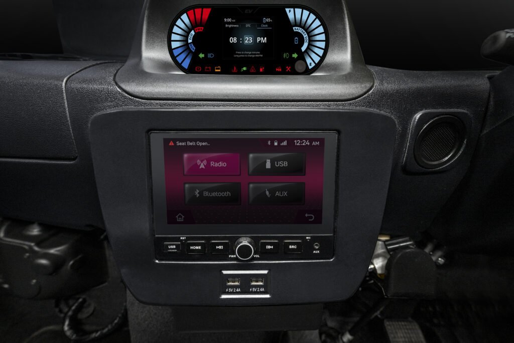 Tata Ace EV interior