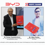 BYD India Partners with HDFC Bank for its Dealer Finance