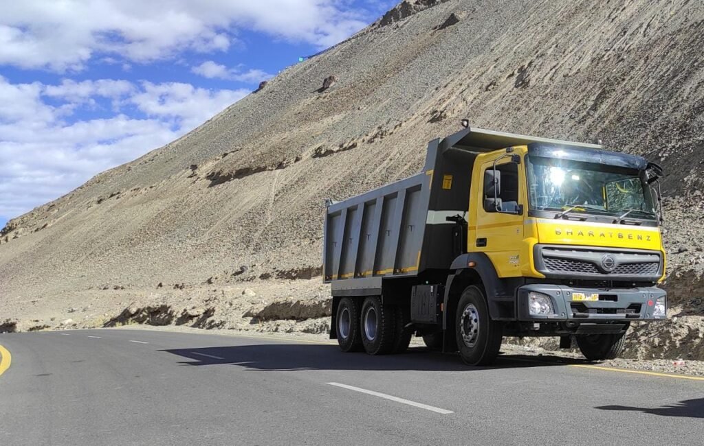 BharatBenz in world's highest motorable road