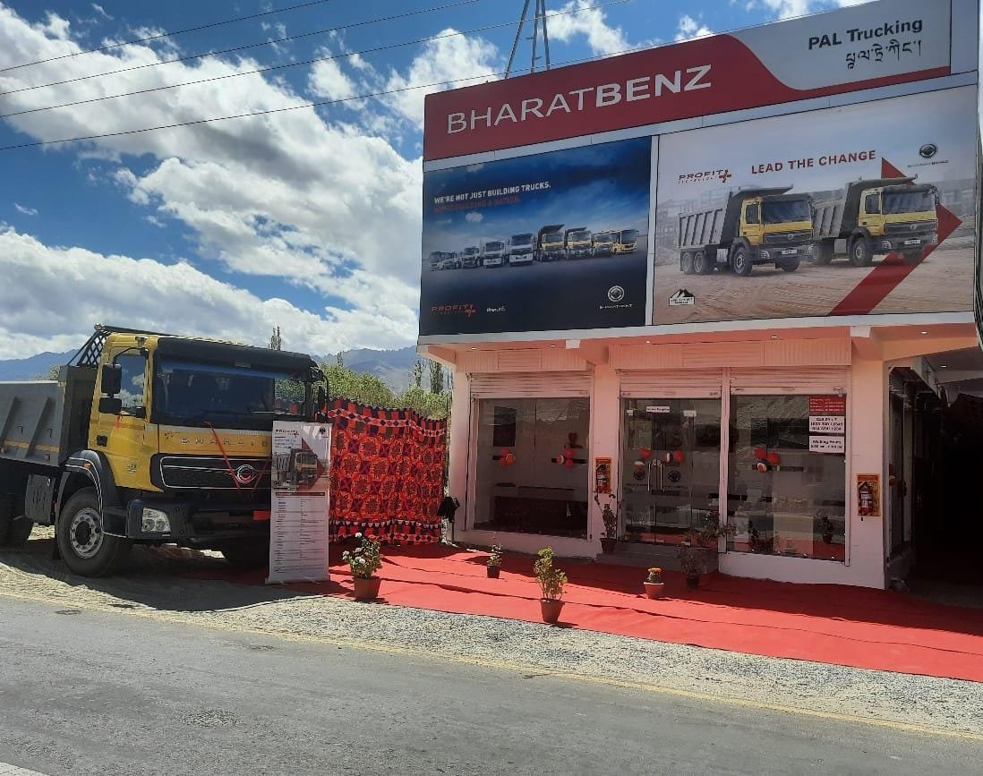 BharatBenz Sales, Service and Parts Now Available in Ladakh Region