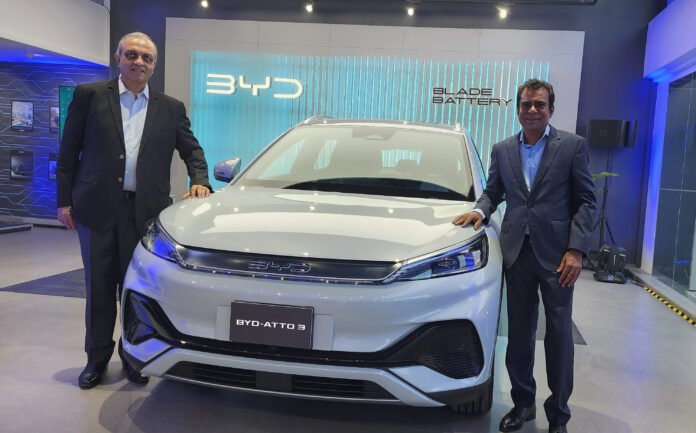 BYD chennai showroom