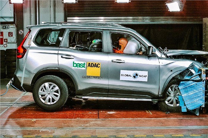 Mahindra Scorpio N crash test