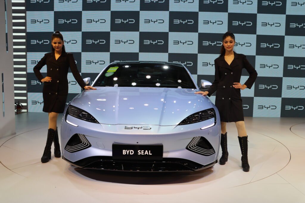 Auto Expo 2023: BYD India Unveils its Luxury Electric Sedan BYD Seal 2 BYD Seal in India