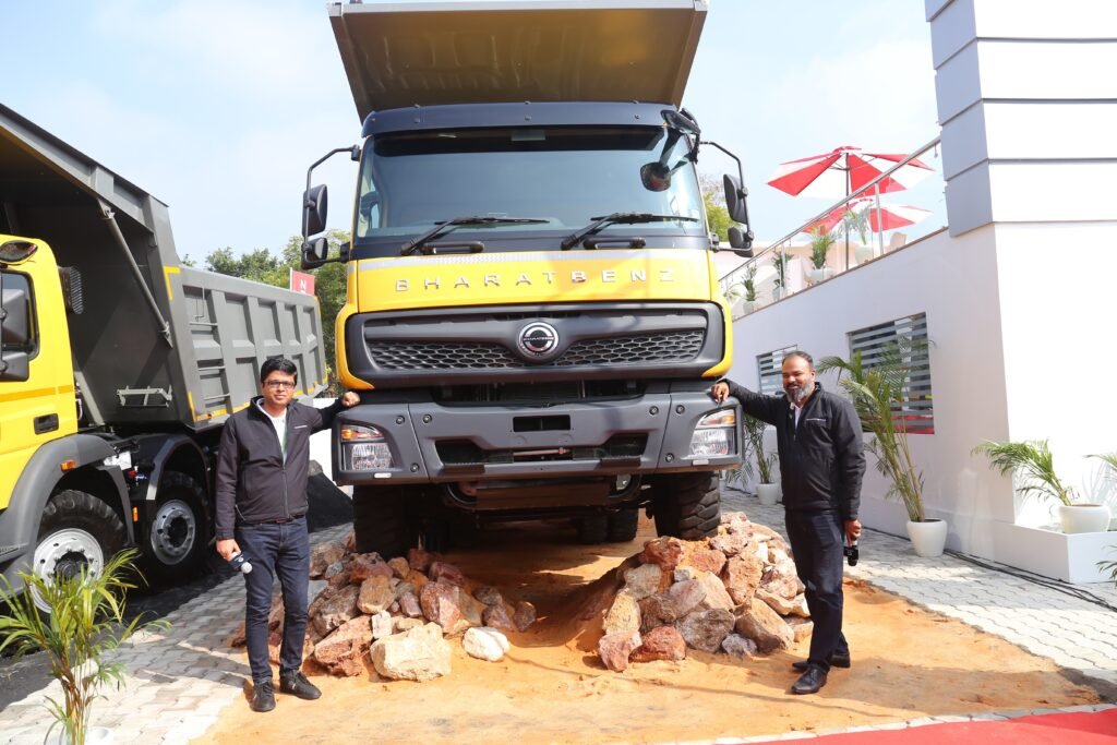 BharatBenz Launches 3532CM Mining Tipper, 2832CM Mining Tipper and 5532 Tip Trailer 3 BharatBenz 3532CM