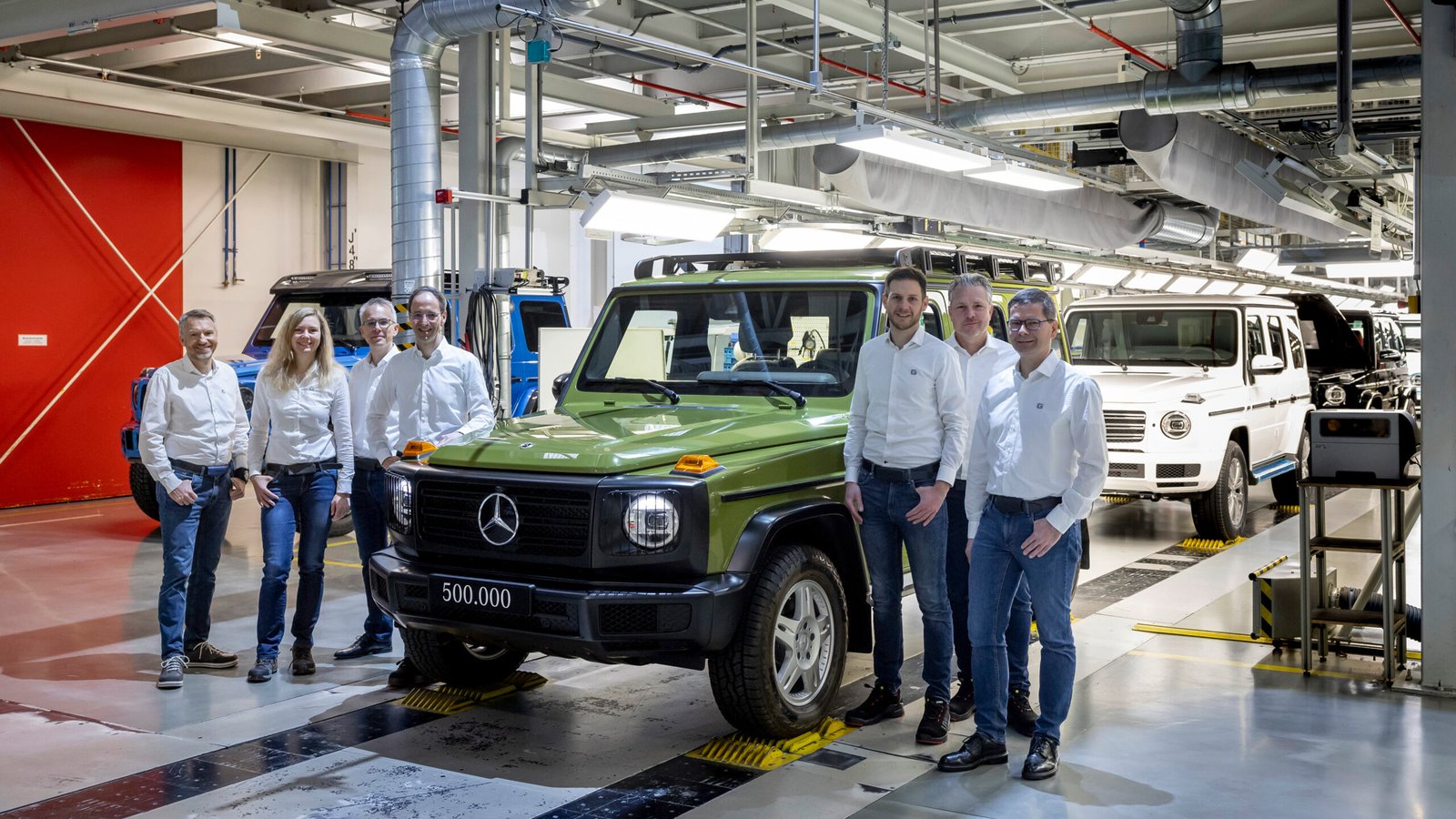 500000th g wagon