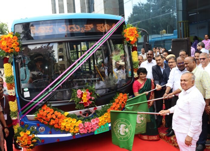 Bengaluru's BMTC gets its First Tata smart electric prototype bus | Vandi4u