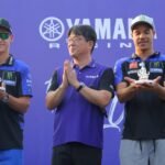 www.vandi4u.com Monster Energy Yamaha MotoGP riders Fabio Quartararo and Franco Morbidelli meets Yamaha employees at Surajpur Factory