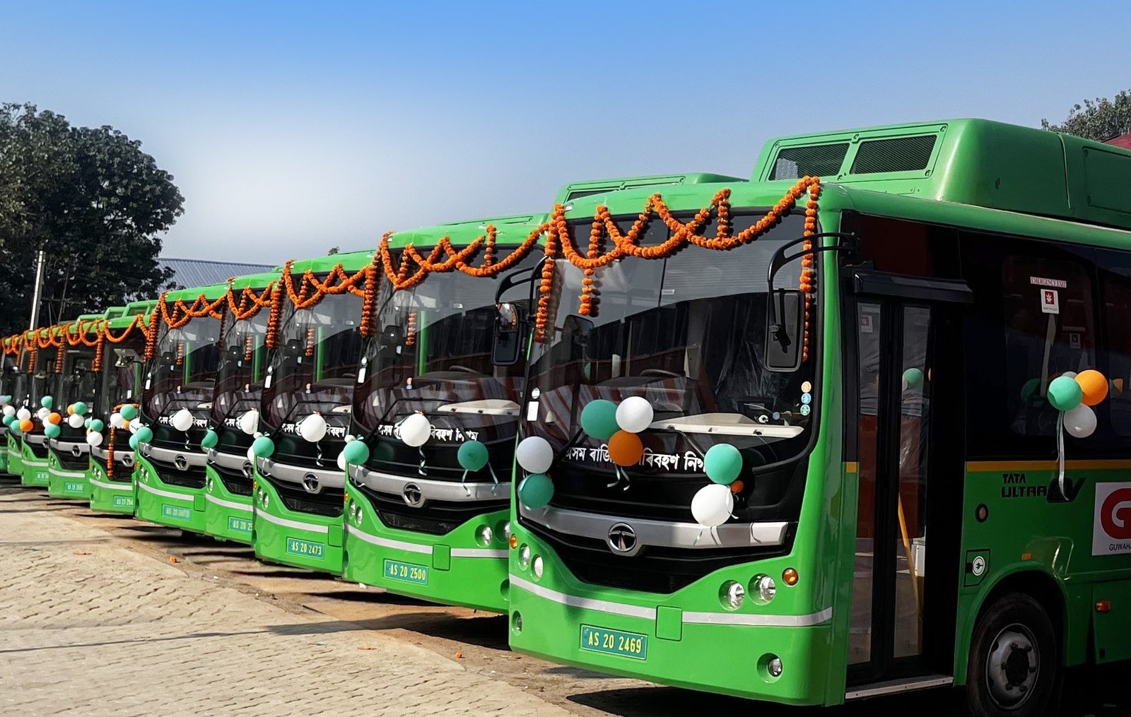 Tata Motors delivers 100 electric buses to Assam State Transport Corporation (ASTC)